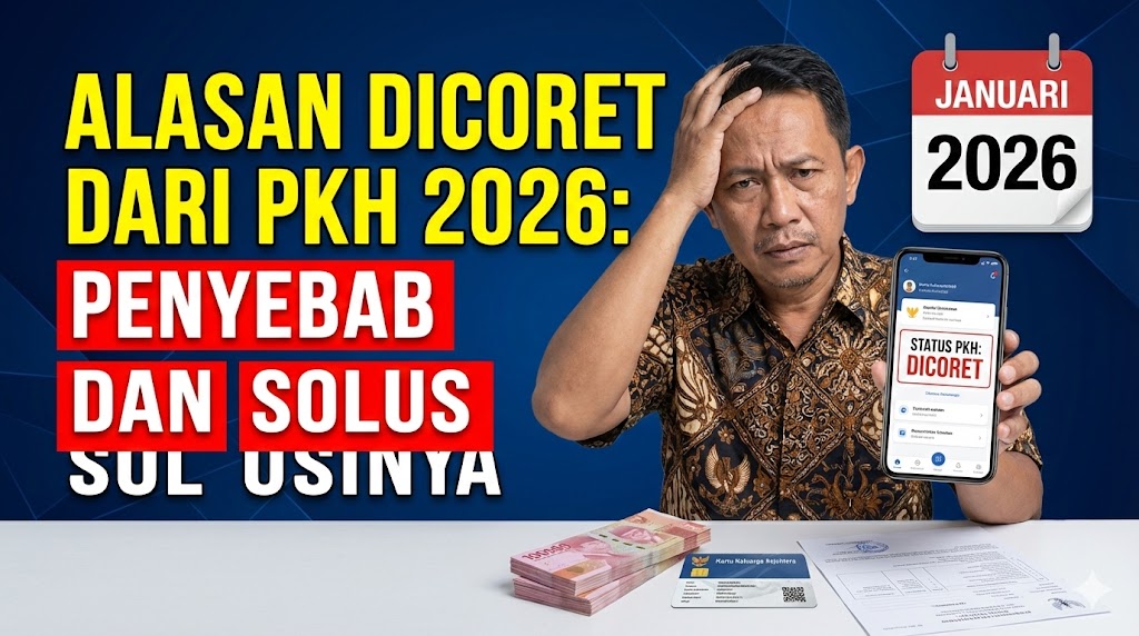 Alasan Dicoret dari PKH 2026: Penyebab dan Solusinya