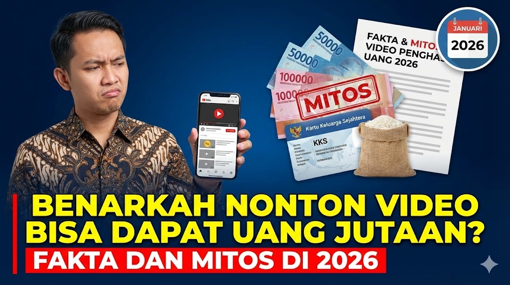 Benarkah Nonton Video Bisa Dapat Uang Jutaan? Fakta dan Mitos di 2026
