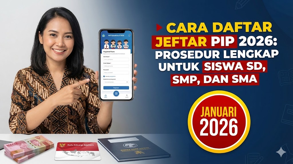 Cara Daftar PIP 2026: Prosedur Lengkap untuk Siswa SD, SMP, dan SMA