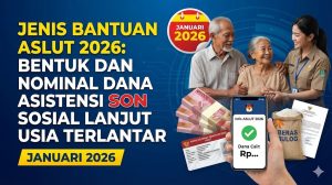 Jenis Bantuan ASLUT 2026: Bentuk dan Nominal Dana Asistensi Sosial Lanjut Usia Terlantar Januari 2026