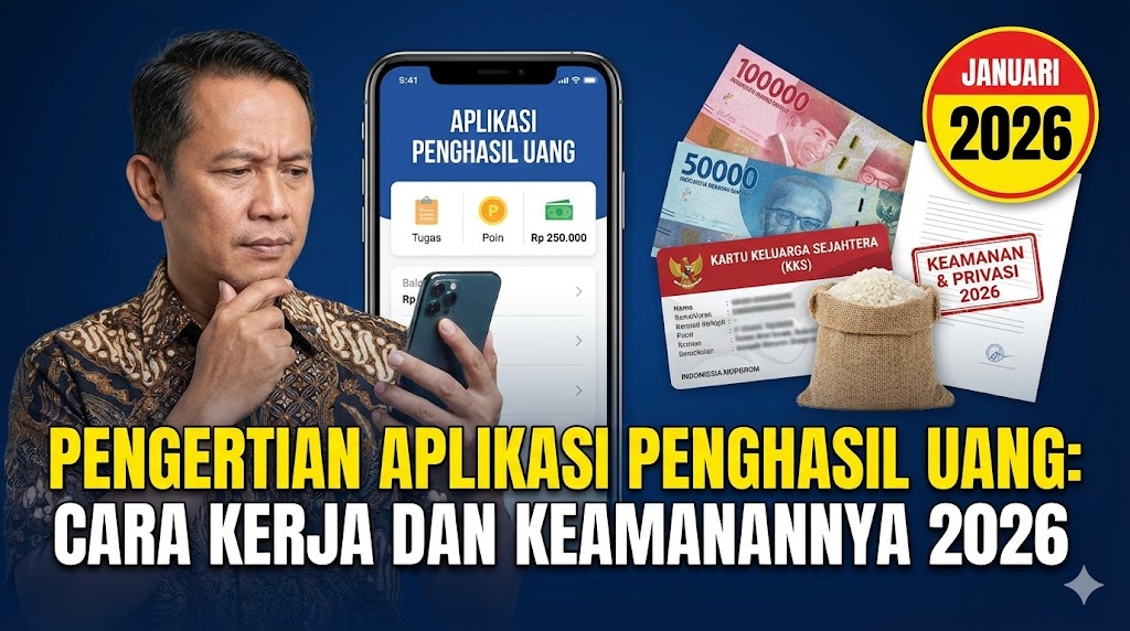 Pengertian Aplikasi Penghasil Uang: Cara Kerja dan Keamanannya 2026