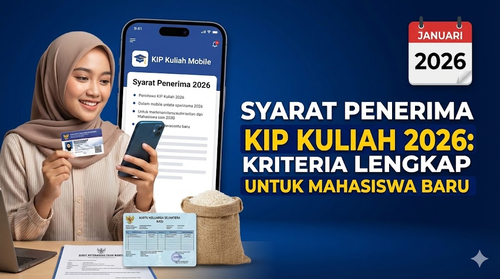 Syarat Penerima KIP Kuliah 2026: Kriteria Lengkap untuk Mahasiswa Baru