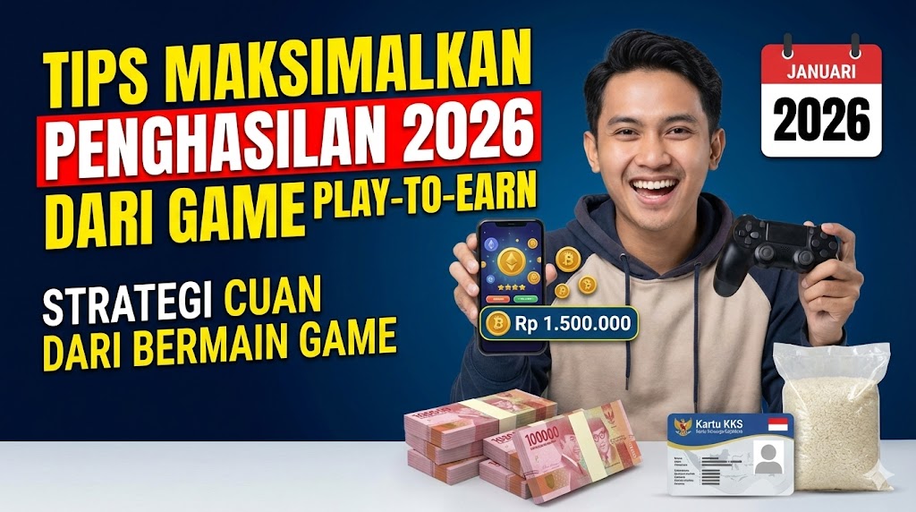 Tips Maksimalkan Penghasilan 2026 dari Game Play-to-Earn: Strategi Cuan dari Bermain Game